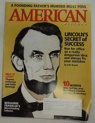 American History Magazine Abraham Lincoln Franklin February 2009 052115R2