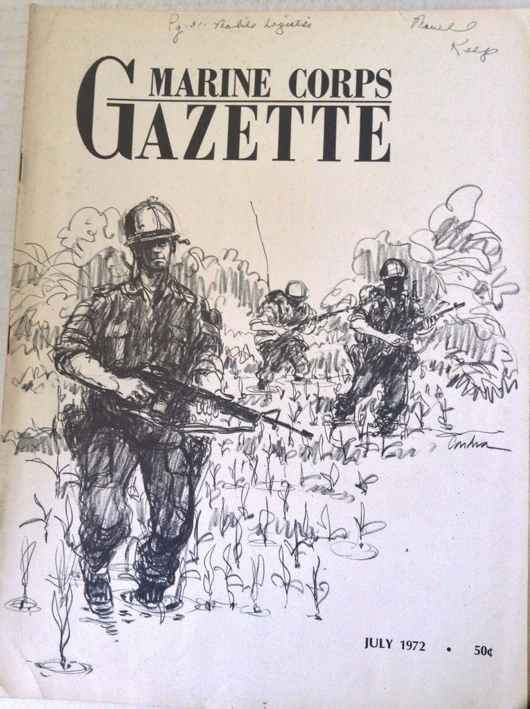Marine Corps Gazette Magazine Division Recon In Europe July 1972 081717nonrh