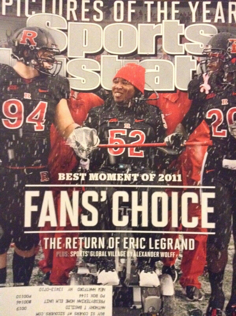 Sports Illustrated Magazine Eric LeGrand Returns December 26, 2017 121318nonrh