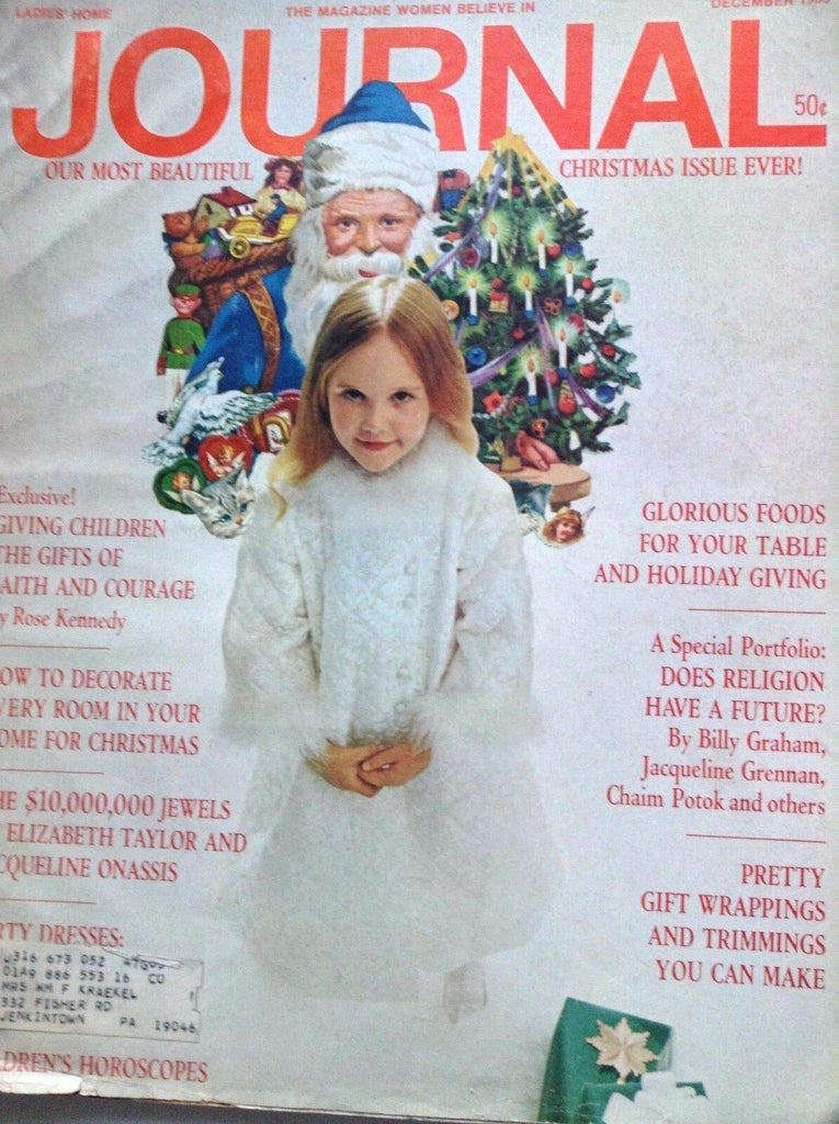 Ladies' Home Journal Magazine Faith And Christmas December 1969 100317NONRH