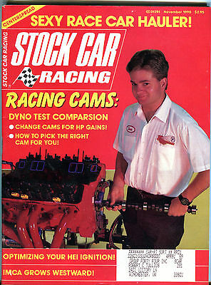 Stock Car Racing Magazine November 1990 Racing Cams EX 021716jhe