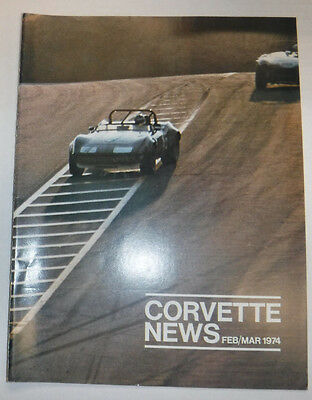 Corvette News Magazine Bill Jobe & The Olympics Of Racing March 1974 081815R