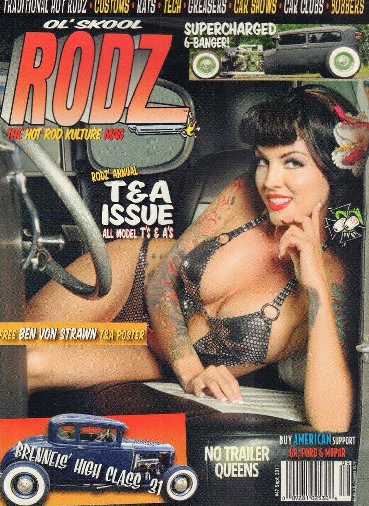 Ol' Skool Rodz Magazine Ben Von Strawn T&A Issue September 2011 011818nonr
