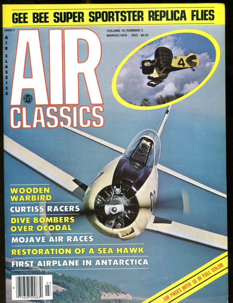 Air Classics Magazine March 1979 Wooden Warbird EX No ML 120516jhe