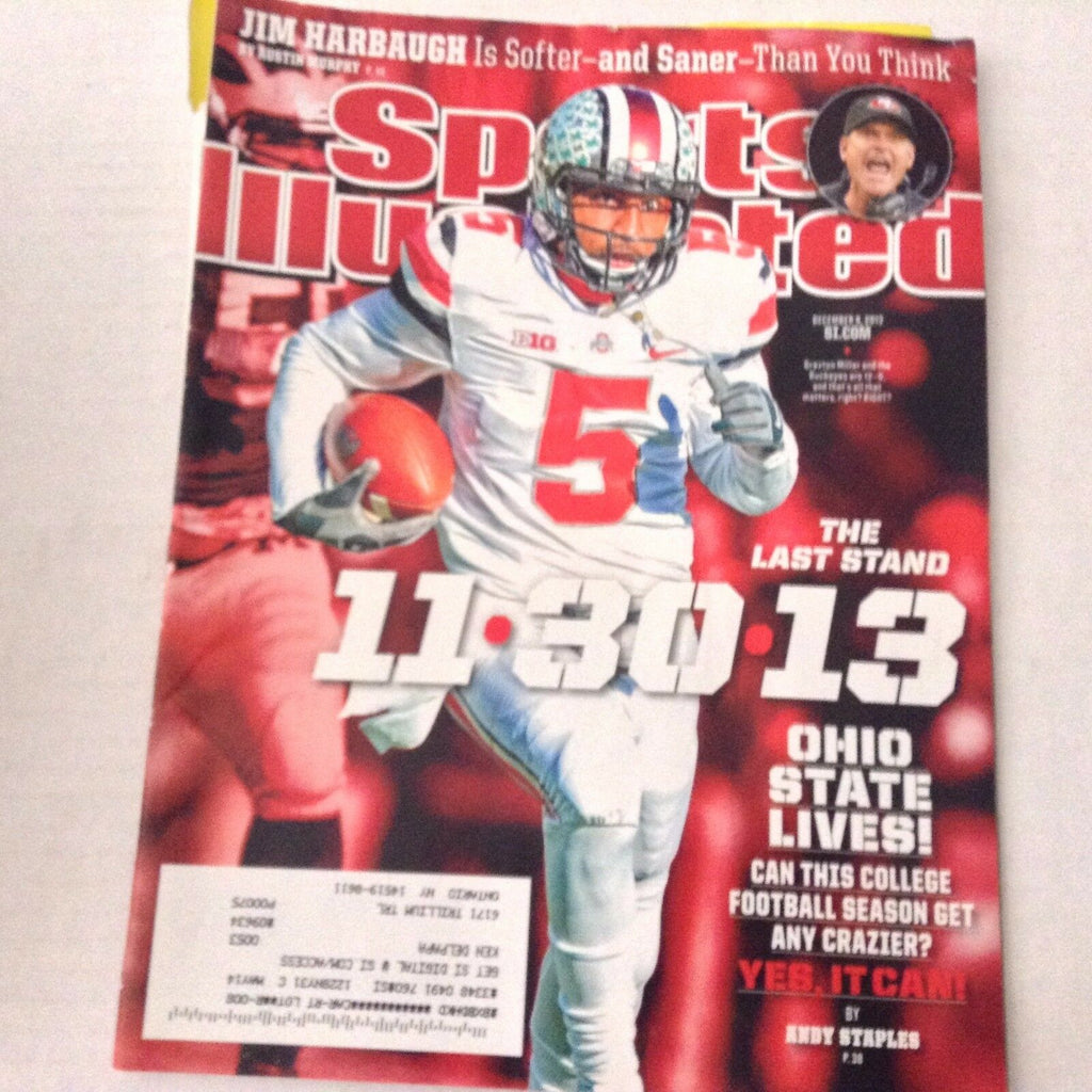 Sports Illustrated Magazine Ohio State Lives December 9, 2013 062017nonrh