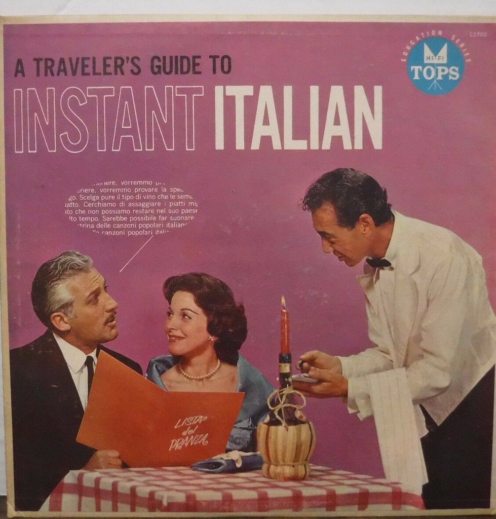 A Traveler's Guide to Instant Italian 33RPM L1703 122616LLE