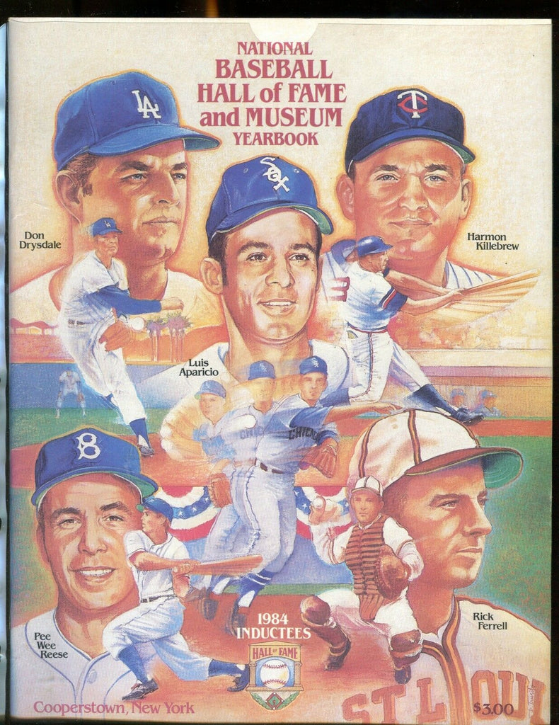 National Baseball Hall Of Fame Musum Yearbook 1984 EX No ML 012717jhe