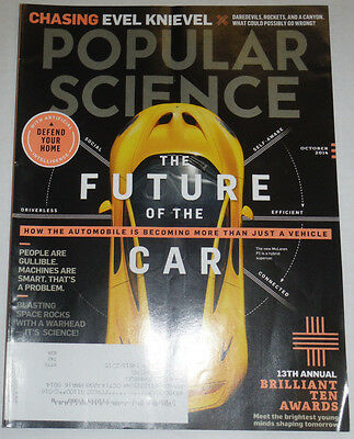 Popular Science Magazine Future Of The Car October 2014 120414R2