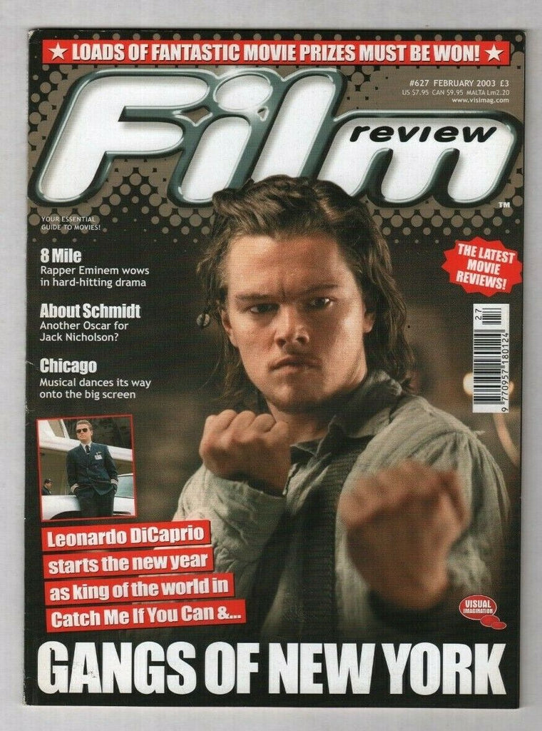 Film Review Magazine Leonardo DiCaprio Eminem February 2003 030420nonr2