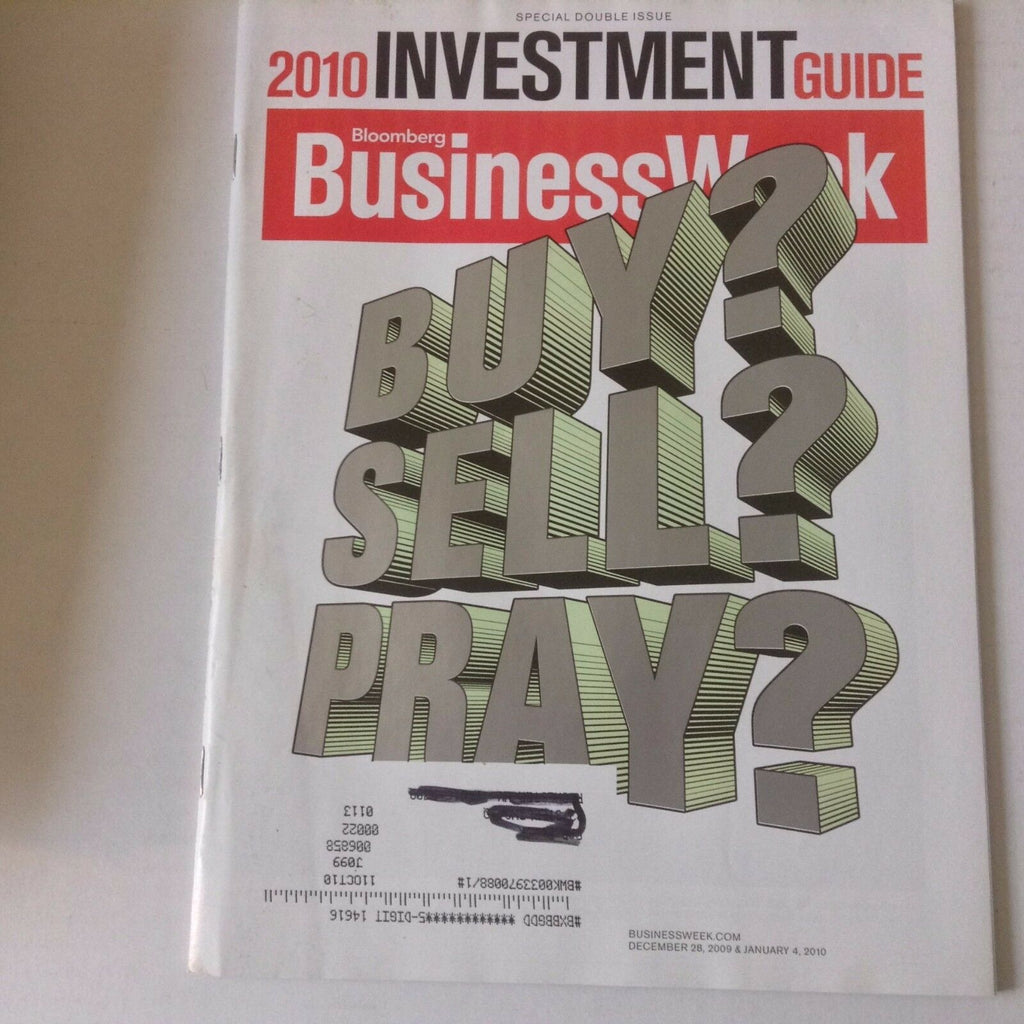 Businessweek Magazine 2010 Investment Guide January 4, 2010 052617nonrh