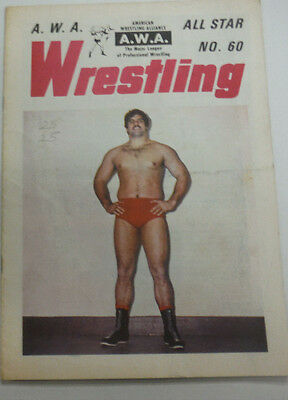 AWA Wrestling Magazine Verne Gagne Billy Robinson No.60 062615R2