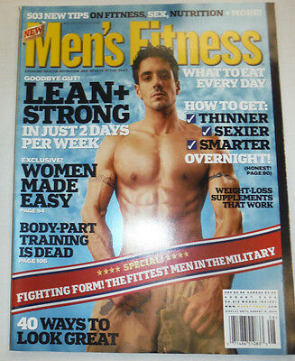 Men's Fitness Magazine 40 Ways To Look Great August 2004 030615R