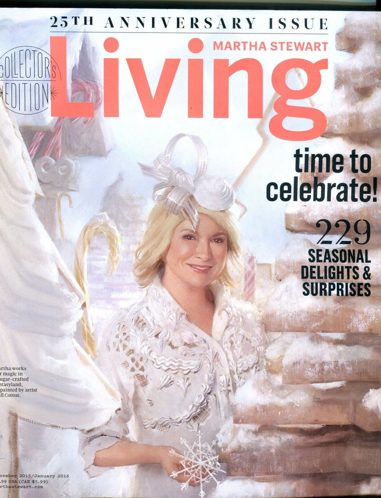 Martha Stewart Living Magazine December 2015 EX No ML 030717nonjhe