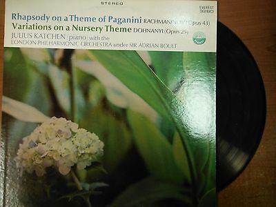 33 RPM Vinyl The London Philharmonic Orchestra Rhapsody on a Paganini 012115SM