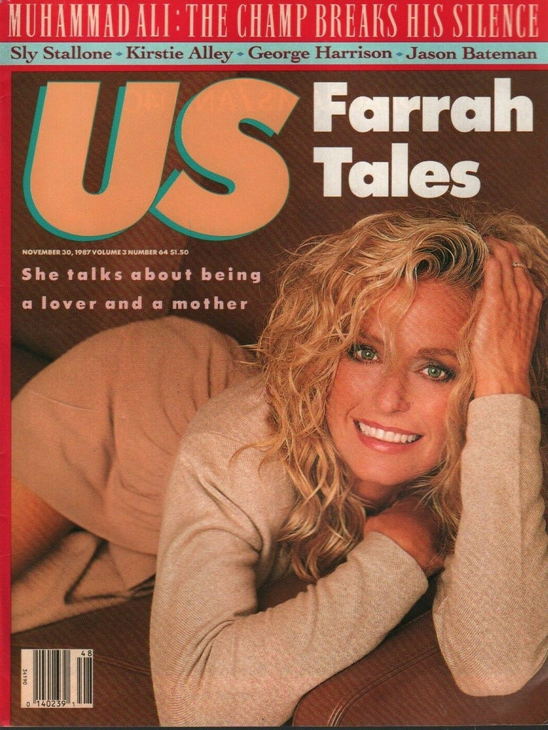 US Magazine November 30 1987 Farrah Fawcett Muhammad Ali Jason Bateman 020520AME