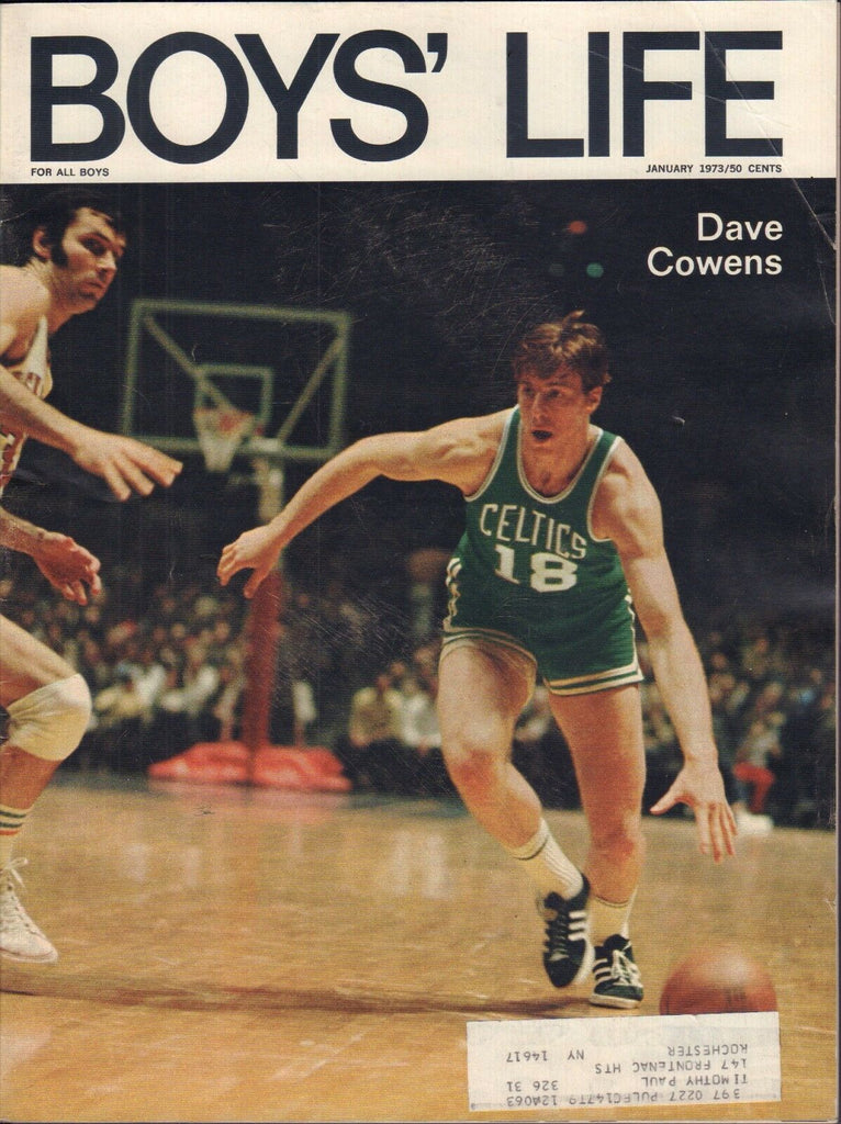 Boy's Life January 1973 Dave Cowens w/ML 011617DBE2