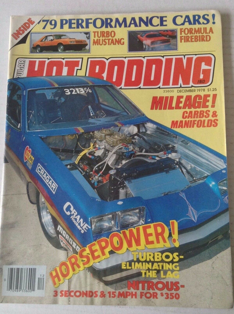 Popular Hot Rodding Magazine Carbs & Manifolds December 1978 042517nonrh