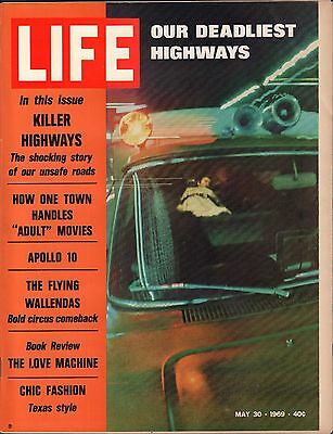 Life Magazine May 30 1969 Birthday, Killer Highways VG 042216DBE2