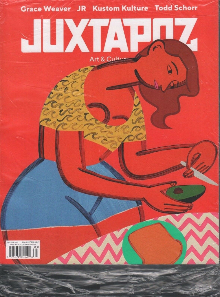 Juxtapoz Fall 2018 No.207 Grace Weaver JR Todd Schorr 101718DBE