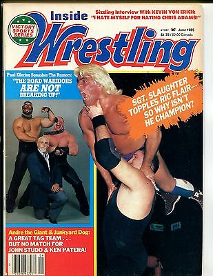 Victory Sports series Inside wrestling Ric Flair, SGT. Slaughter EX 111815DBE