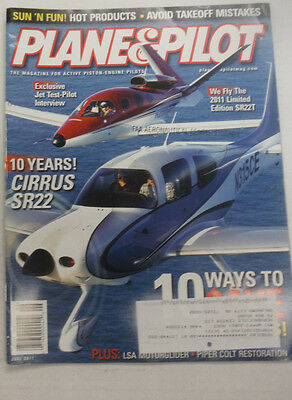 Plane & Pilot Magazine 10 Years Cirrus Sr22 June 2011 FAL 061715R2