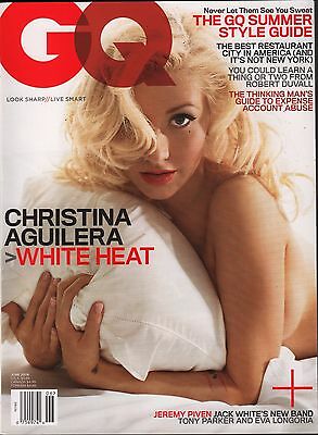 GQ June 2006 Christina Aguilera, Robert Duvall, Jeremy Piven EX 010616DBE2