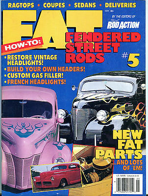 Fat Fendered Street Rods #5 Ragtops Coupes Sedans EX 071916jhe