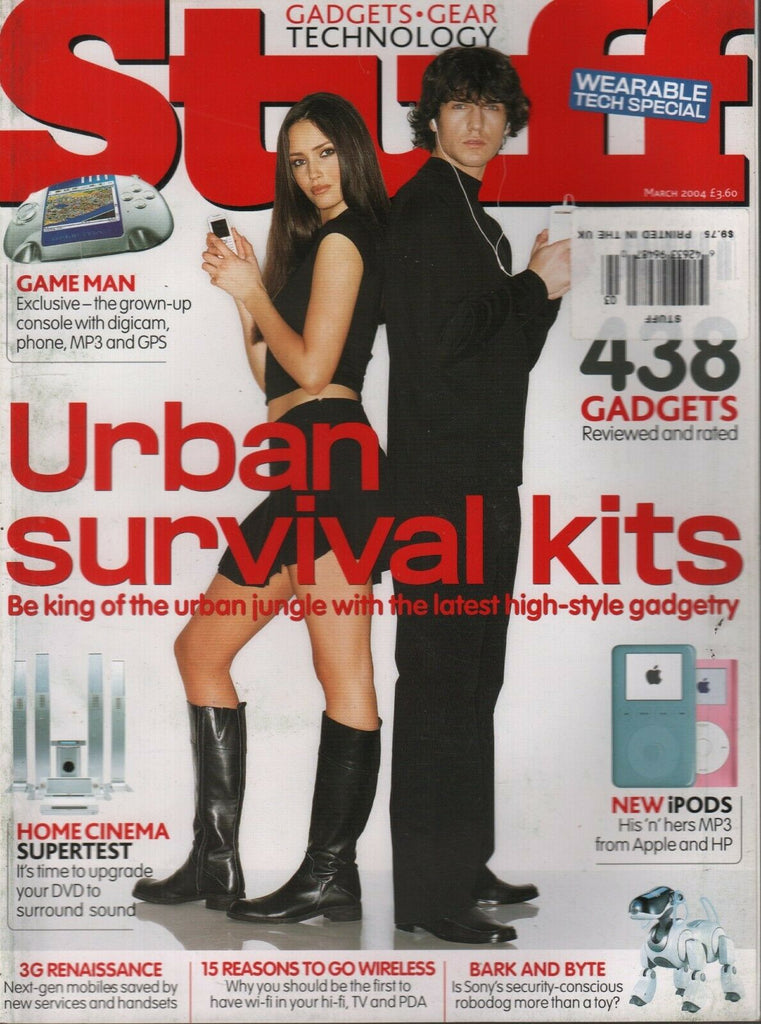 Stuff UK Technology Magazine March 2004 iPod Wearable Tech Special 120919AME2