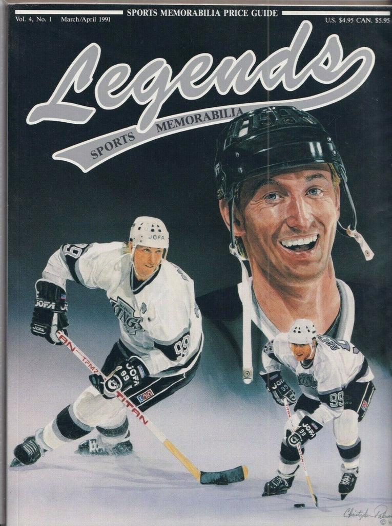 Legends Sports Memorabilla Wayne Gretzky March/April 1991 041019nonr
