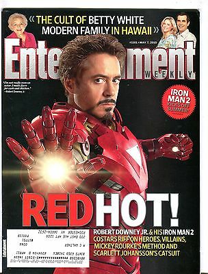 Entertainment Weekly Magazine May 7 2010 Robert Downey Jr. EX w/ML 090516jhe