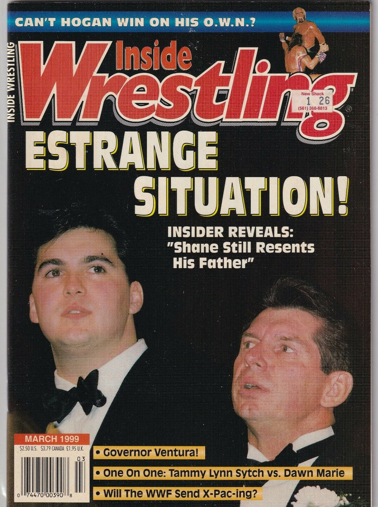 Inside Wrestling Vince & Shane McMahon Hulk Hogan March 1999 061919nonr