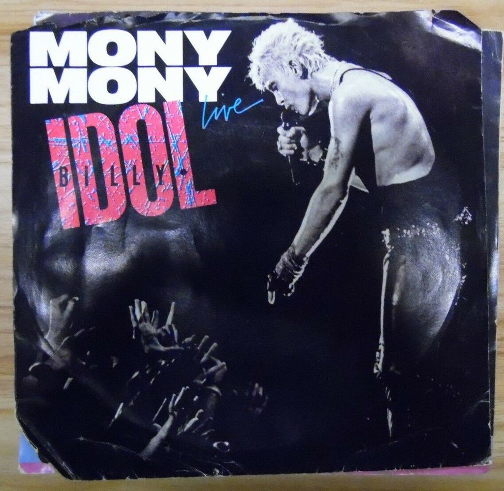 Billy Idol Live Mony Mony Chrysalis VS4-43161 7"/45rpm 021518DB45