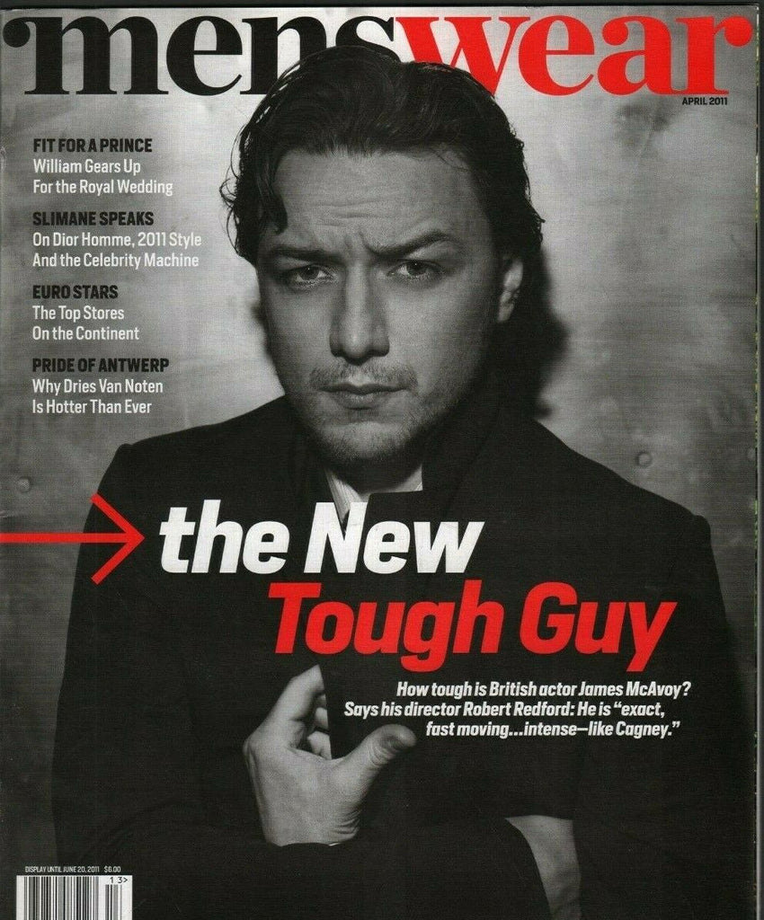 Menswear April 2011 James McAvoy Robert Redford 020320DBE
