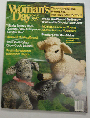 Woman's Day Magazine ABCs Of Baking Bread April 1976 071115R