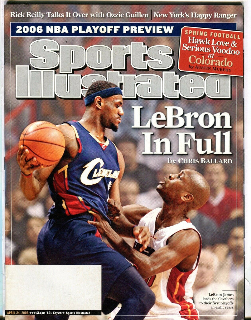 Sports Illustrated Magazine April 24 2006 Lebron James EX No ML 030817nonjhe