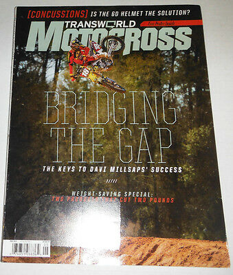 Transworld Motocross Magazine Davi Millsap & 6D Helmets May 2013 071714R1