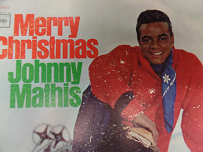 MERRY CHRISTMAS JOHNNY MATHIS 33RPM 030116 TLJ