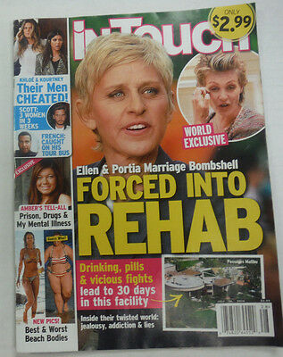 InTouch Weekly Magazine Ellen & Portia Bombshell July 2014 NO ML 060515R
