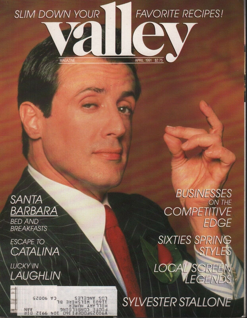 Valley April 1991 Sylvester Stallone Santa Barbara 101618ame