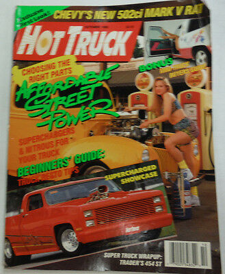 Hot Truck Magazine Affordable Street Power October 1990 052015R