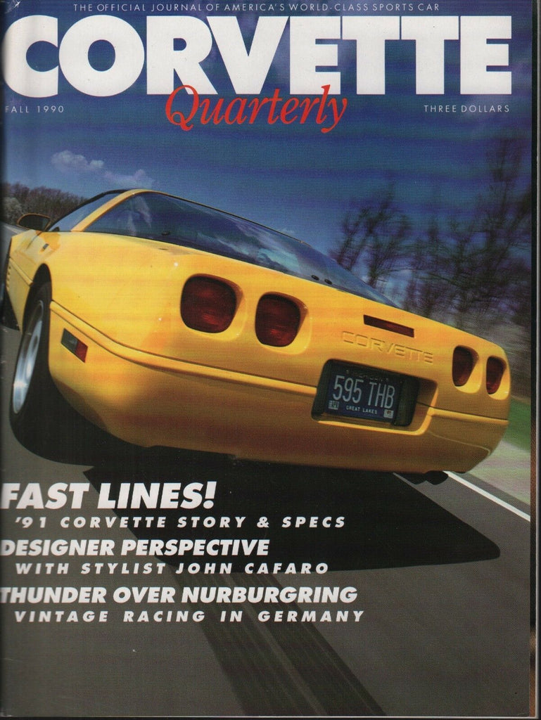 Corvette Quarterly Fall 1990 Thunder Over Nurburgring 100818AME2