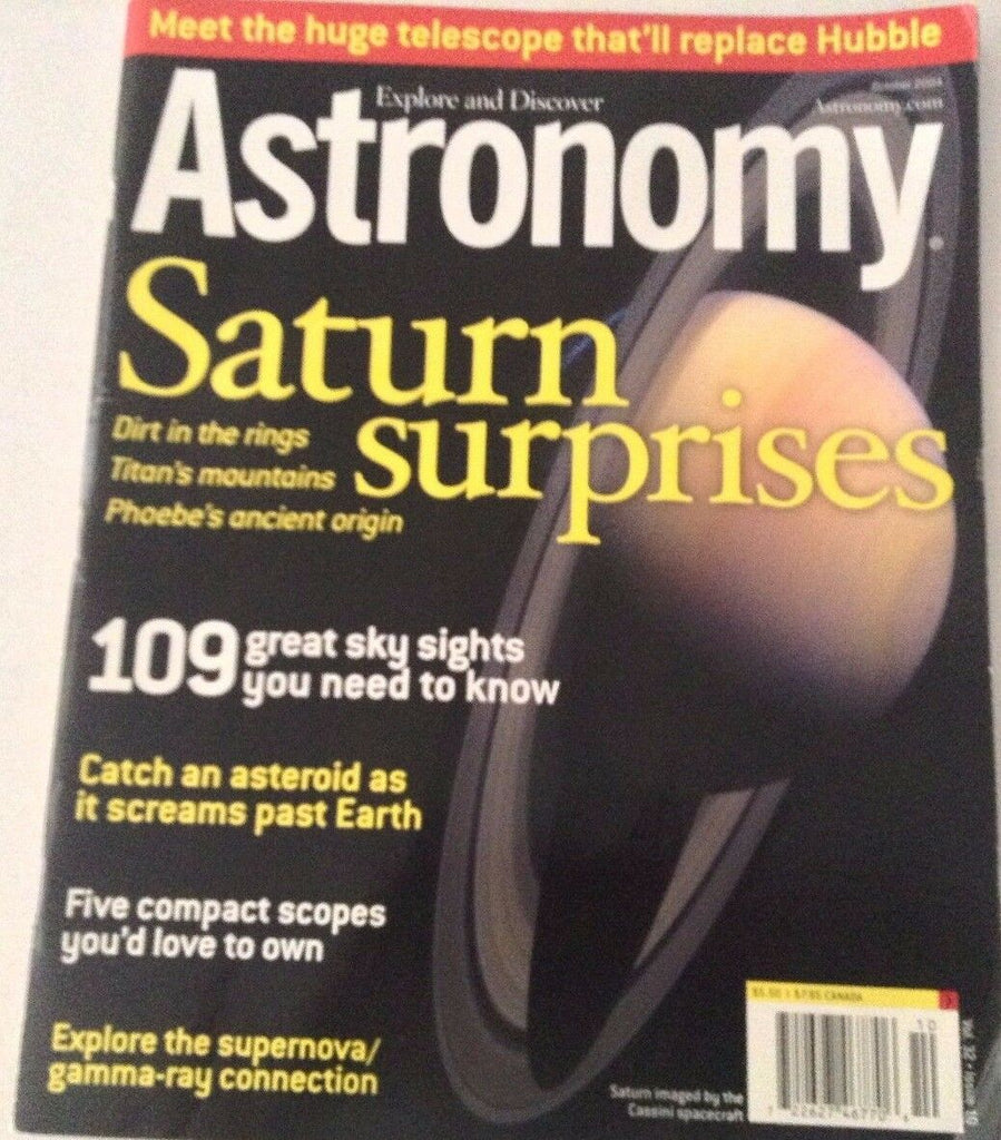 Astronomy Magazine Saturn Suprises October 2004 072217nonrh
