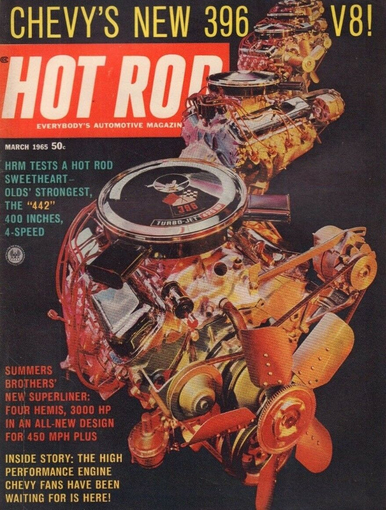 Hot Rod March 1965 Tony Spicola Steve Scott 122118DBE