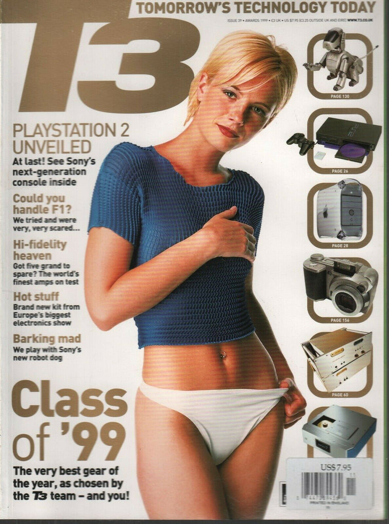 T3 UK Technology Magazine Awards 1999 Sony Playstation 2 112219AME