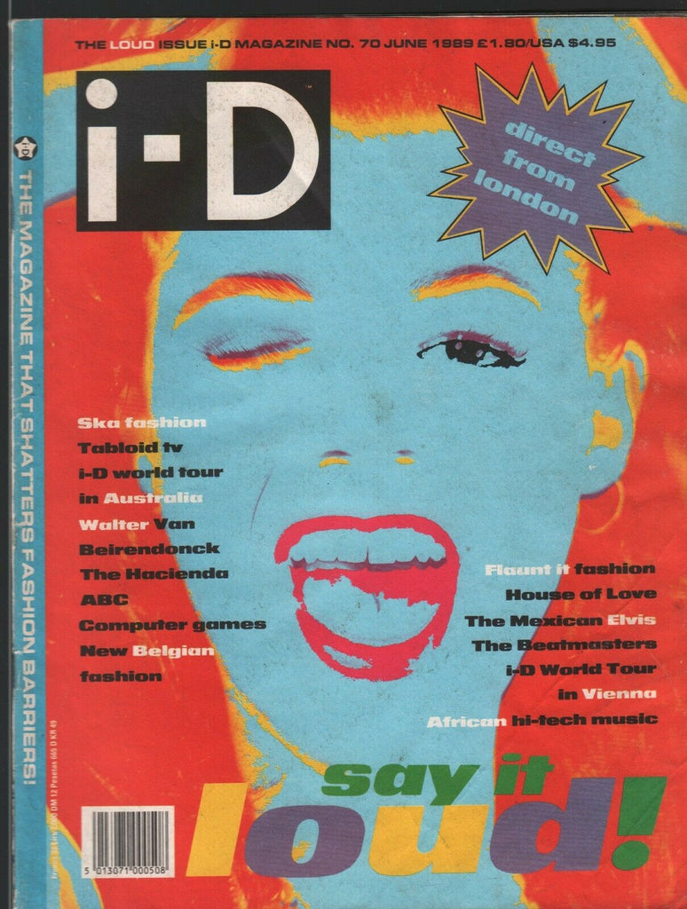 i-D Pop Culture Magazine June 1989 Drena Karen Carpenter Maria Cornejo 020321ame