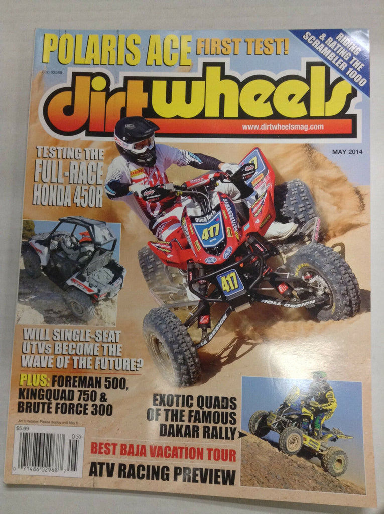 Dirt Wheels Magazine Honda 450R Foreman 500 Kingquad 750 May 2014 032717nonR