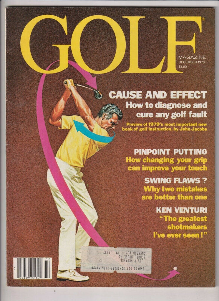 Golf Mag Ken Venturi Diagnose Golf Fault December 1978 112719nonr