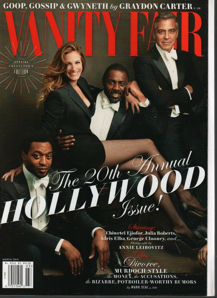 Vanity Fair March 2014 Julia Roberts George Clooney Idris Elba 031220AME