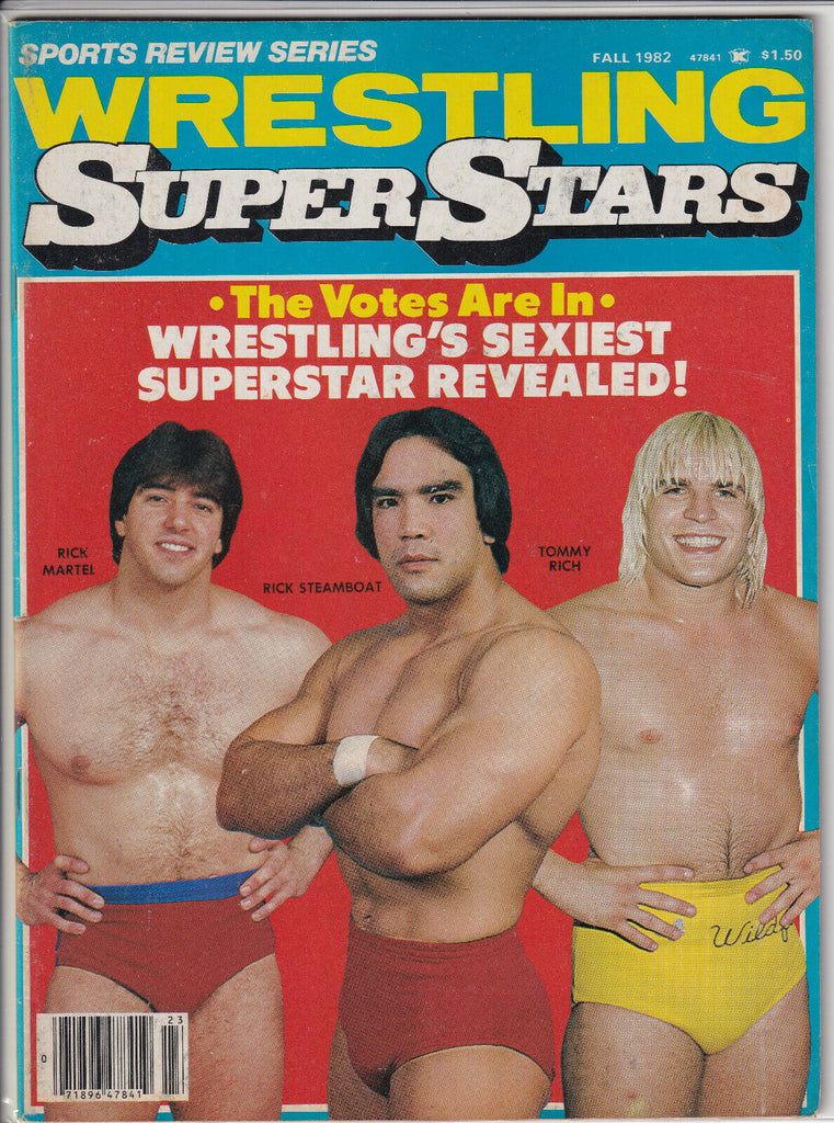 Wrestling Superstars Rick Steamboat Rick Martel Fall 1982 052419nonr