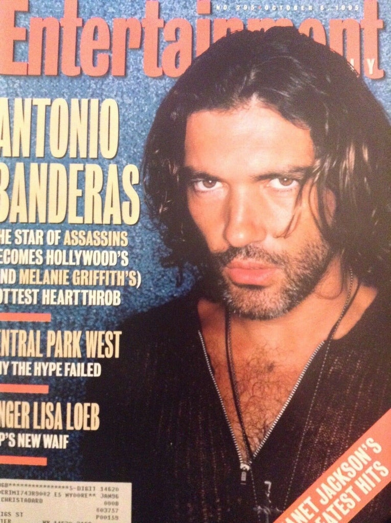 Entertainment Weekly Magazine Antonio Banderas October 6, 1995 080218nonrh